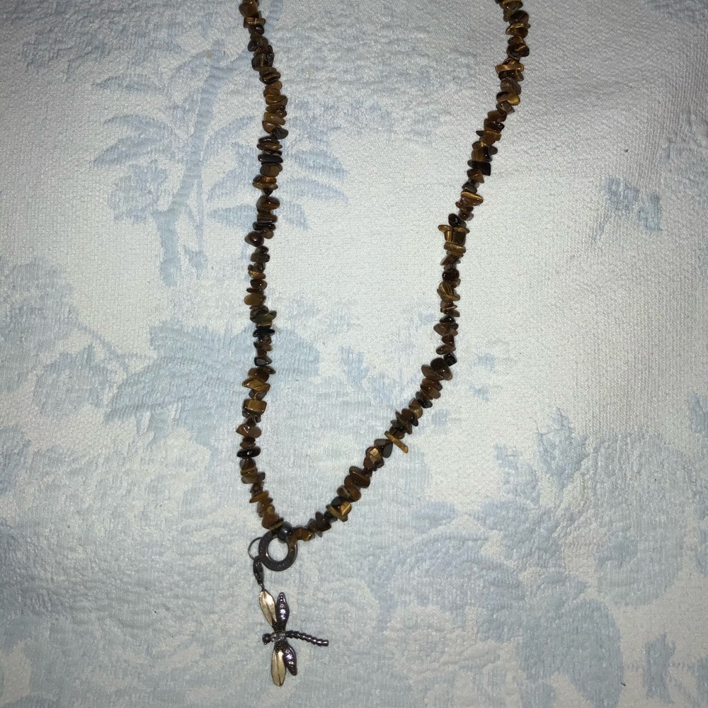 Tigers eye Thomas Sabo necklace